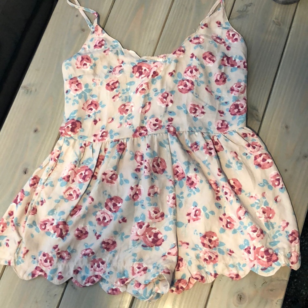 Scalloped Mimi Chica Romper